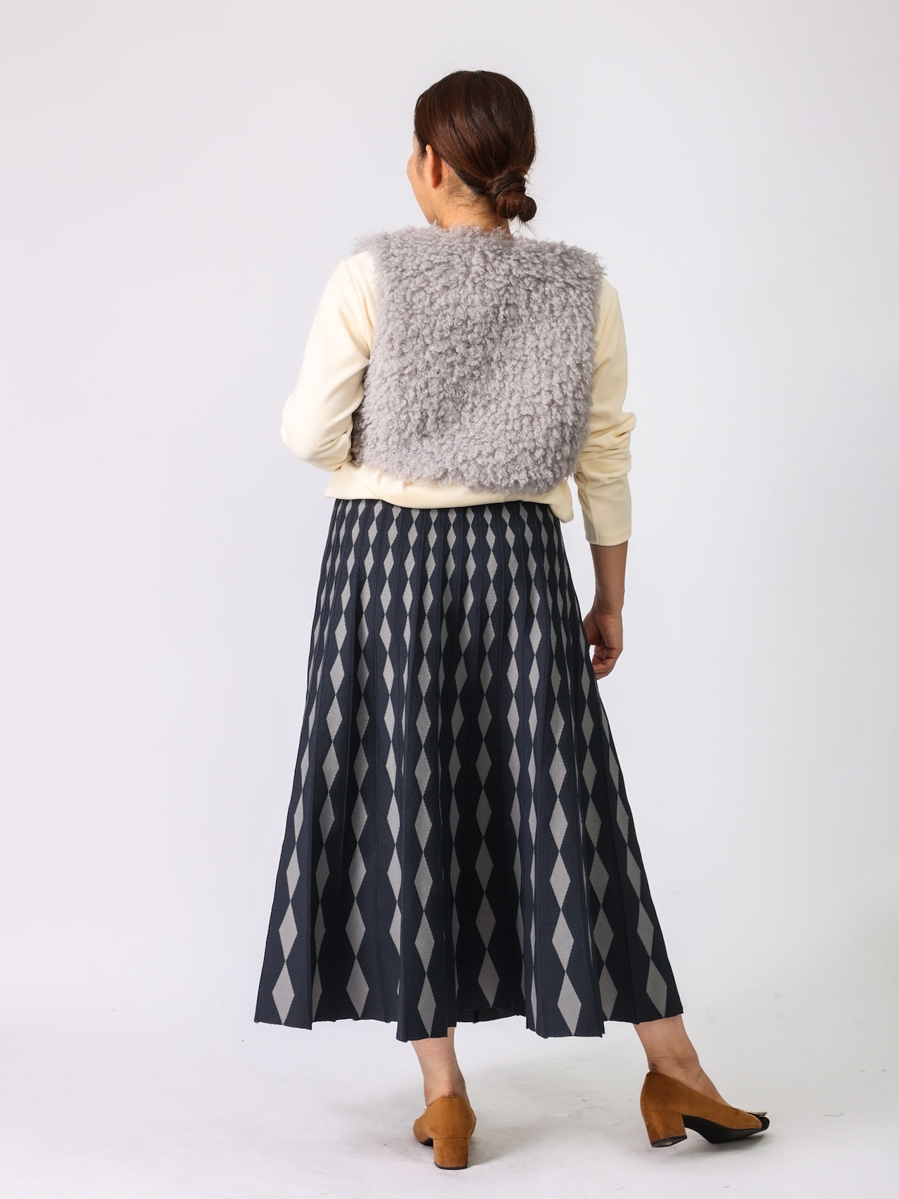 BRAHMIN(ジャガードニットスカート)
