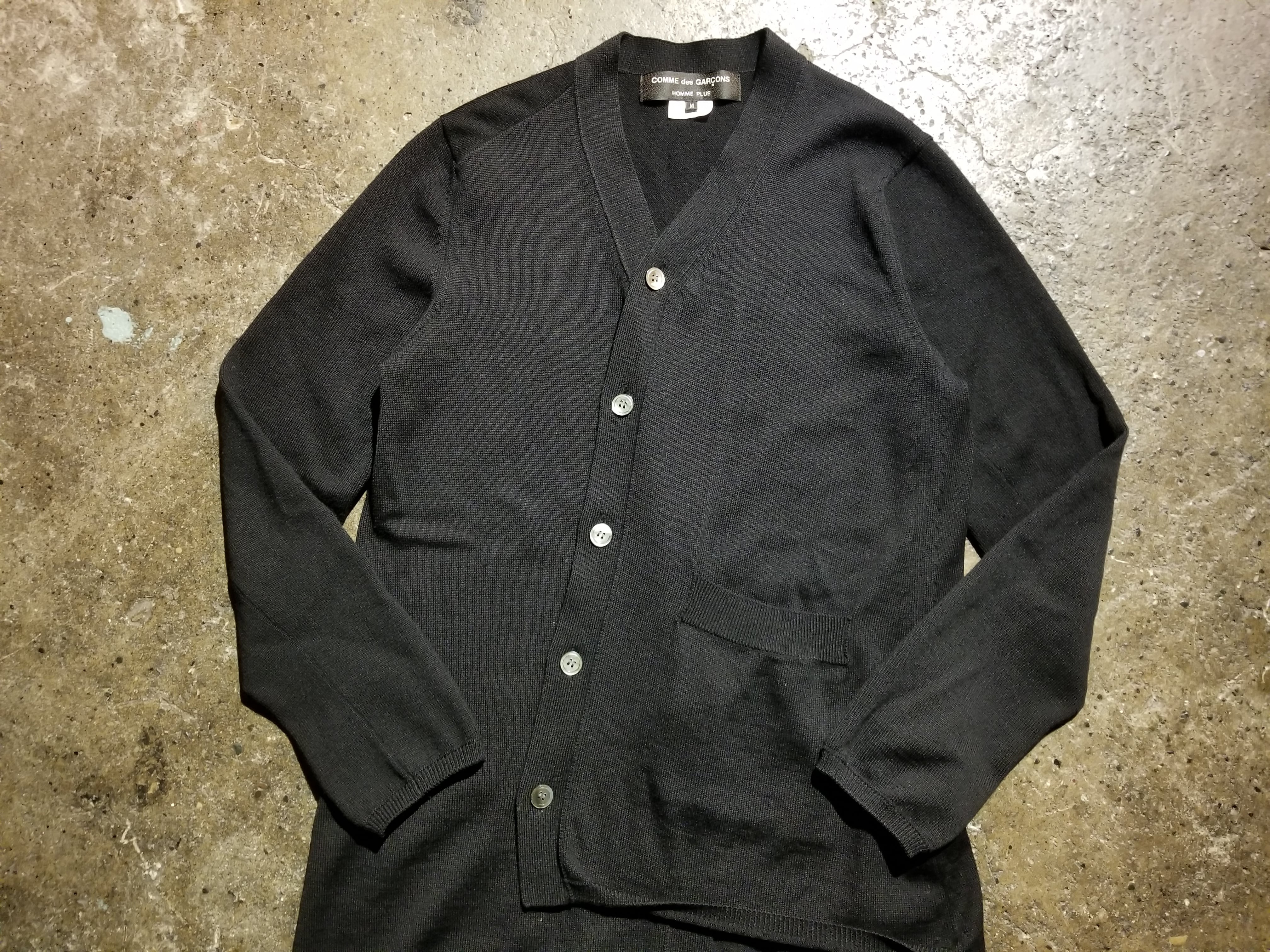 COMME des GARCONS HOMME PLUS/コムデギャルソン 18AW 捻れカーディガン