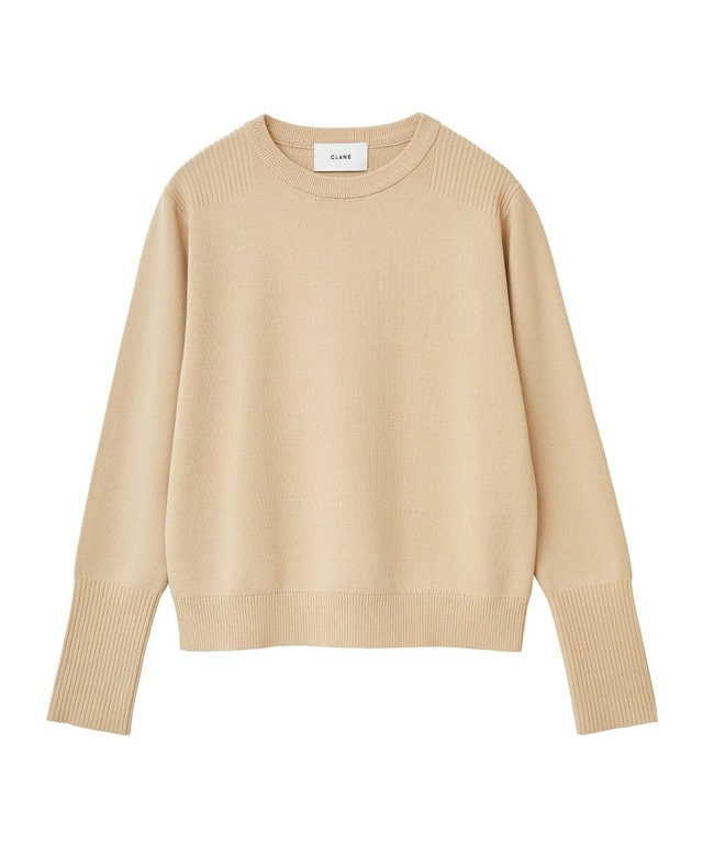 【CLANE】BASIC COMPACT KNIT TOPS   14106-2122