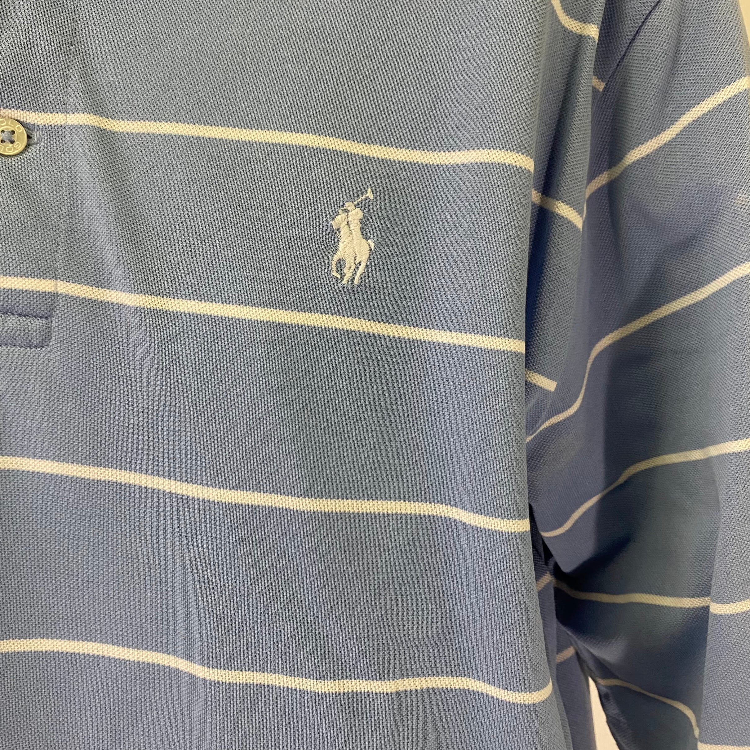 POLO GOLF Ralph Lauren ポロゴルフ ラルフローレン 鹿の子 ボーダー