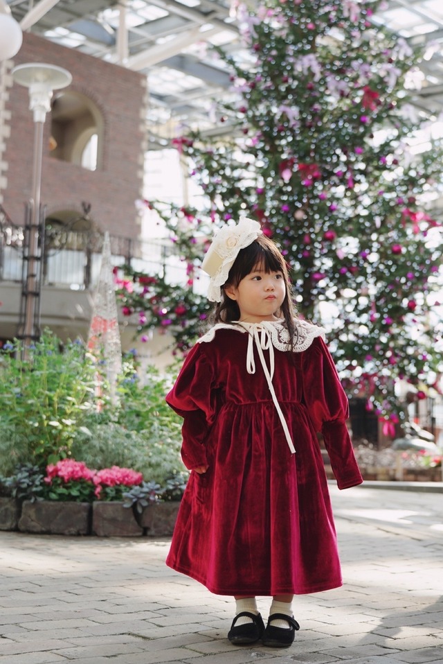 【即納】<minirecipe>  Lauren dress + cape (XL/2XL)