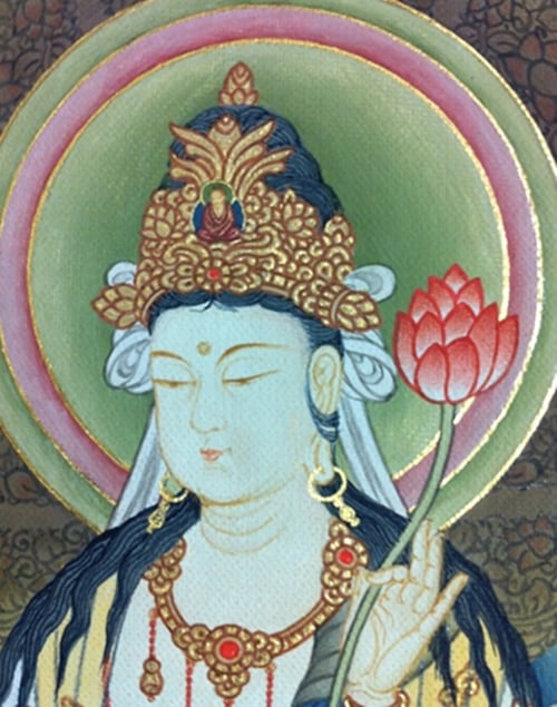 肉筆仏画・観音菩薩 | Hastakala 肉筆仏画・観音菩薩 | Hastakala