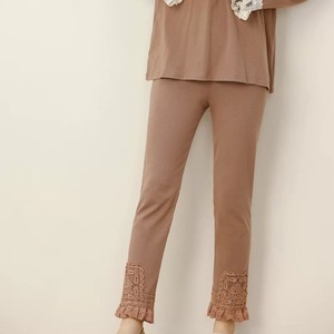 スクエアレース編み レギンス Y 11130