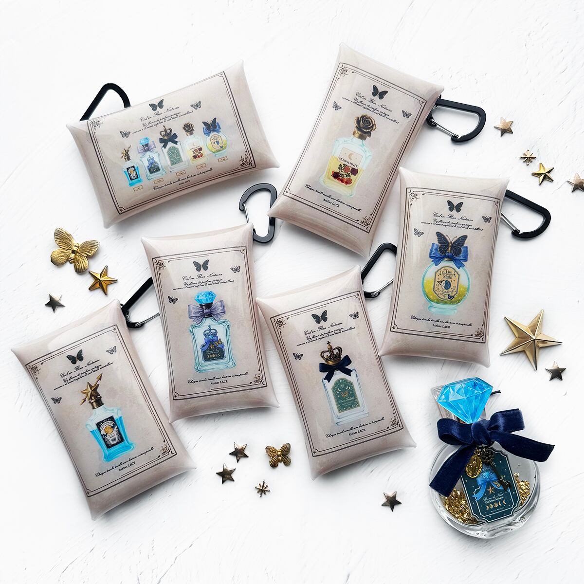 星空香水瓶シリーズ | LALA CloveR.幻想的雑貨屋 - 星と宇宙と天体を