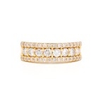 ダイヤモンド デザインリング K18 / 1.000ct