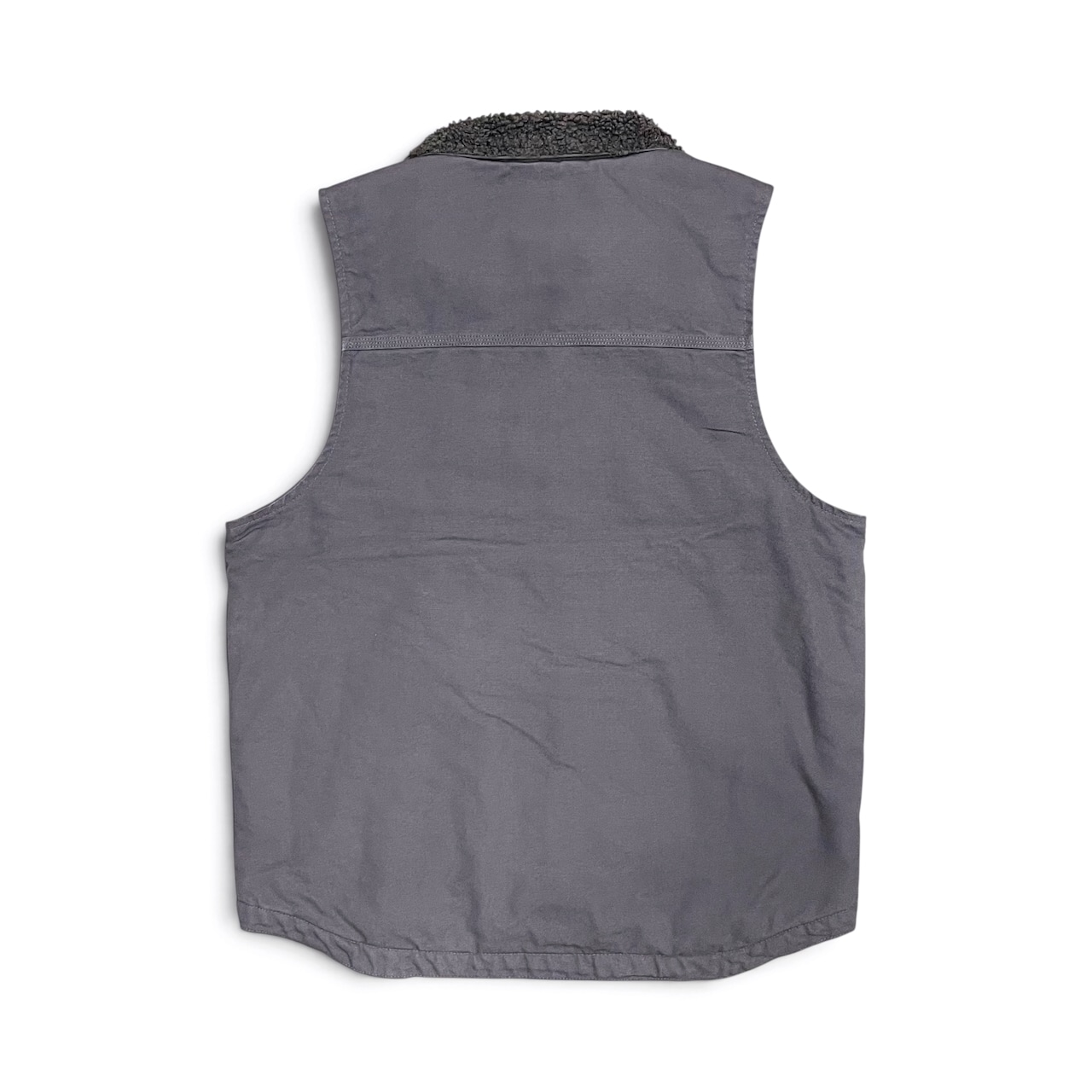 【新品】CARHARTT Washed Duck Sherpa-Lined Mock Neck Vest カーハート ダックワークベスト（IRREGULAR）【VEST-CAHT-001】 - 2