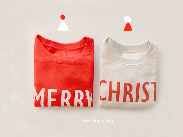 kids sweat 【merry & christmas!】