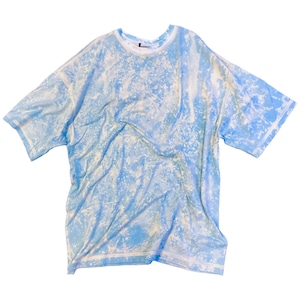 TIE DYE T-SHIRT【LIGHT BLUE】