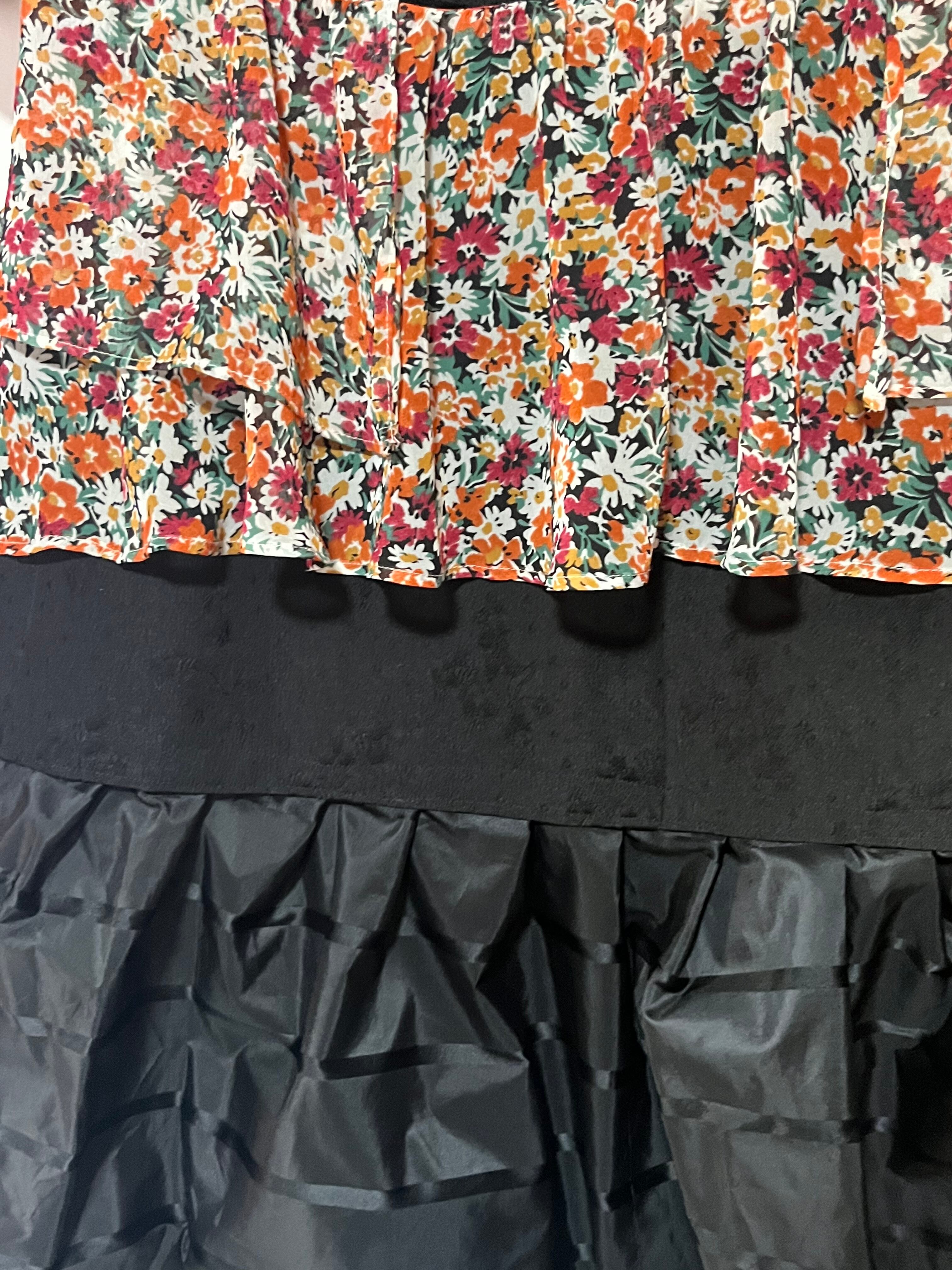 フリルがついてるスカート | peuplier used&handmade shop
