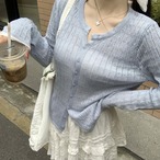 Sheer Cardigan