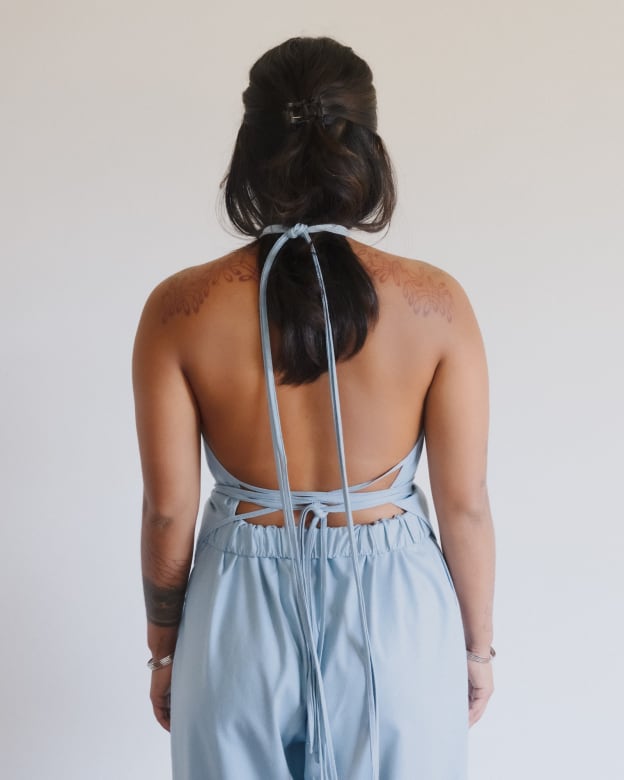 Baserange (ベースレンジ) MAR TOP (SERI BLUE) | H Nagano Select Shop