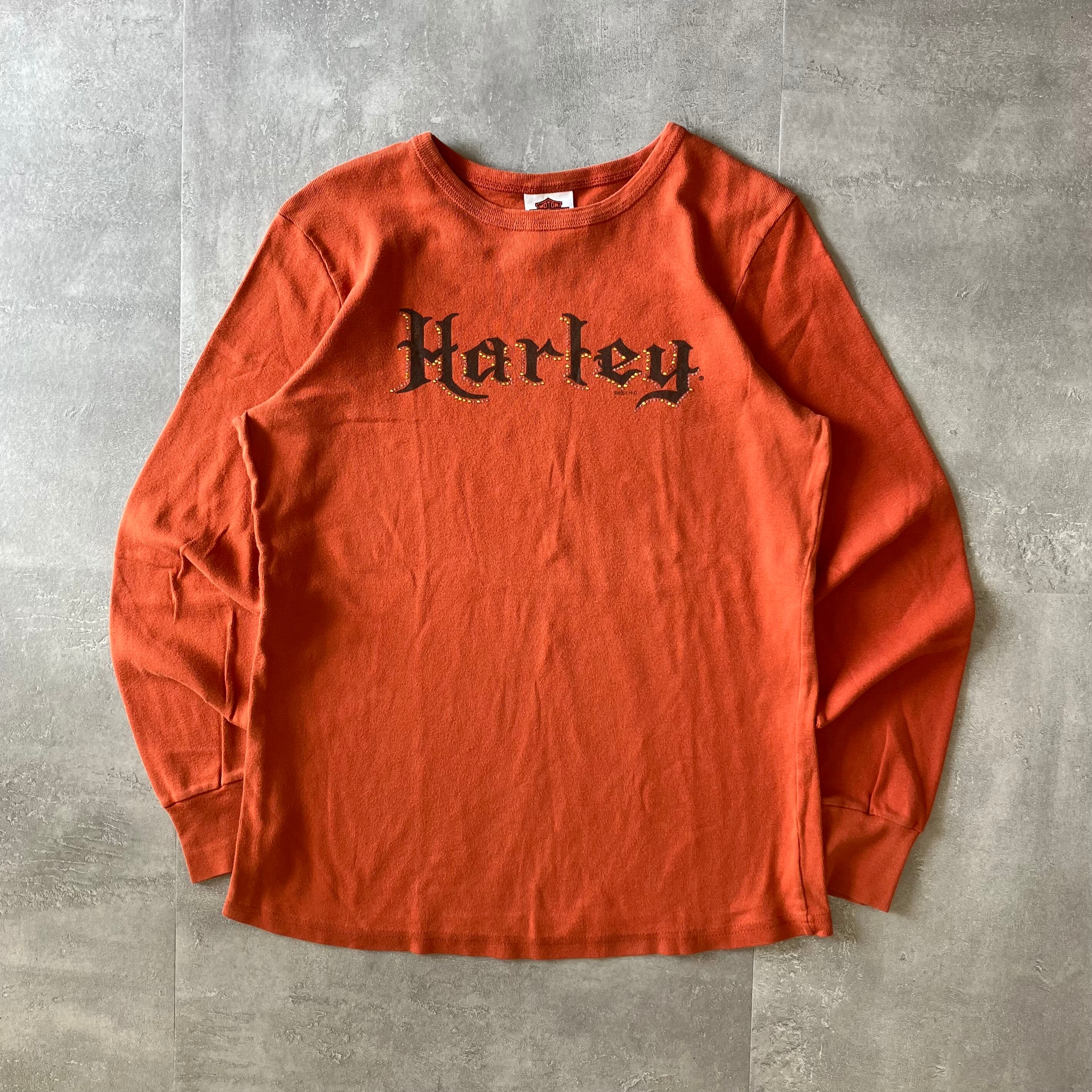 Harley-Davidson ハーレーダビッドソン 00s ロングスリーブTee 両面プリント XL No.2196