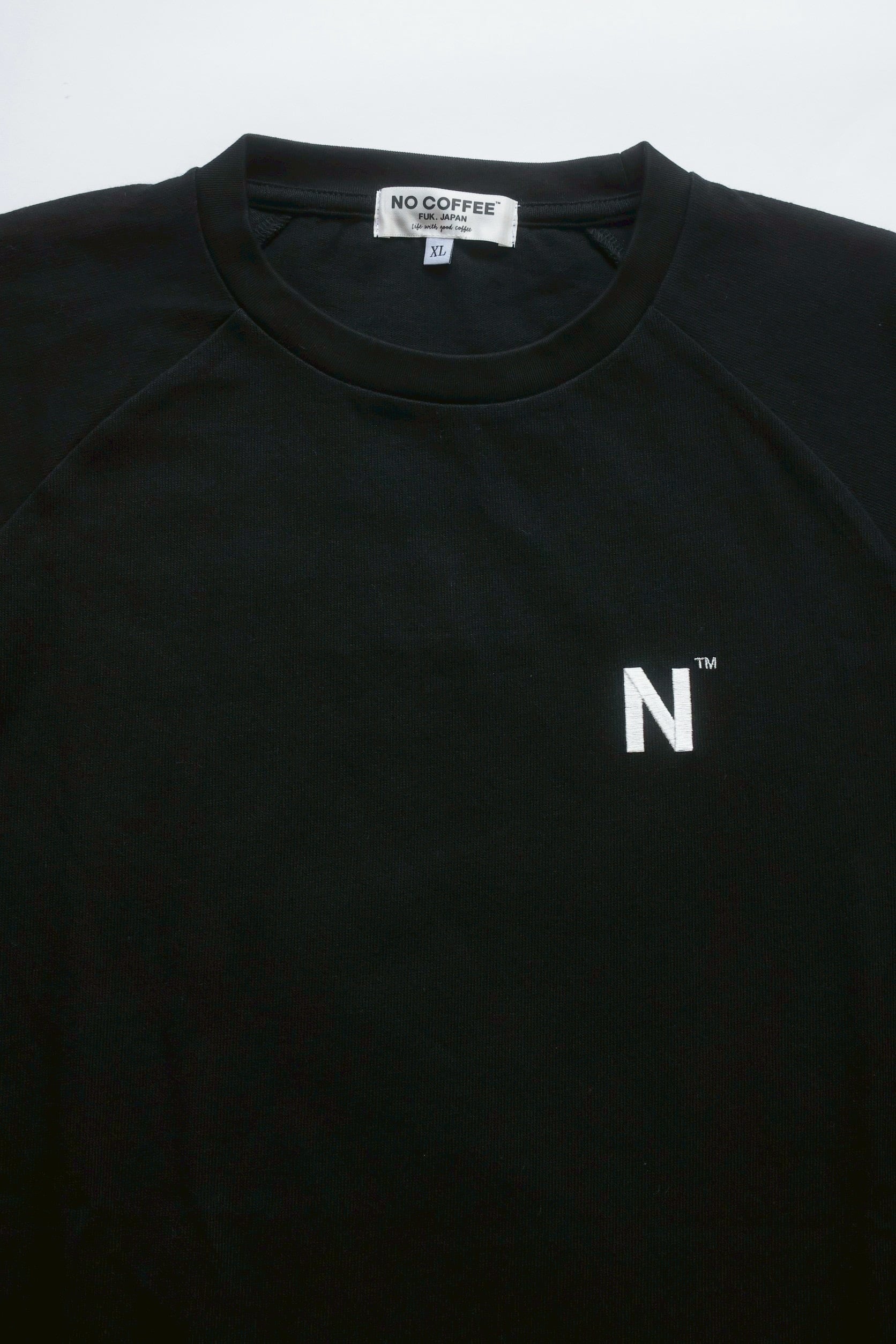 RNM LOGO CREW-NECK T /サイズM N ロゴ 七分丈 Tシャツ | NO COFFEE