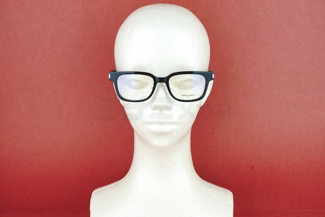 SAINT LAURENT クリア メガネ SL723/J 001 スクエア メンズ レディース アジアンフィット サンローラン 鯖江 日本製 正規品-5枚目