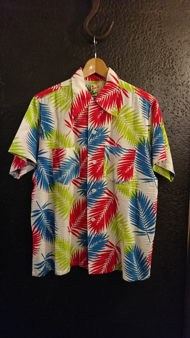 1940〜1950s ADAM HAWAIIAN SHIRT