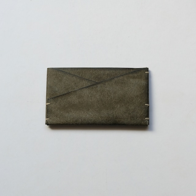 cc-02 / flat cardcase - gri - プエブロ