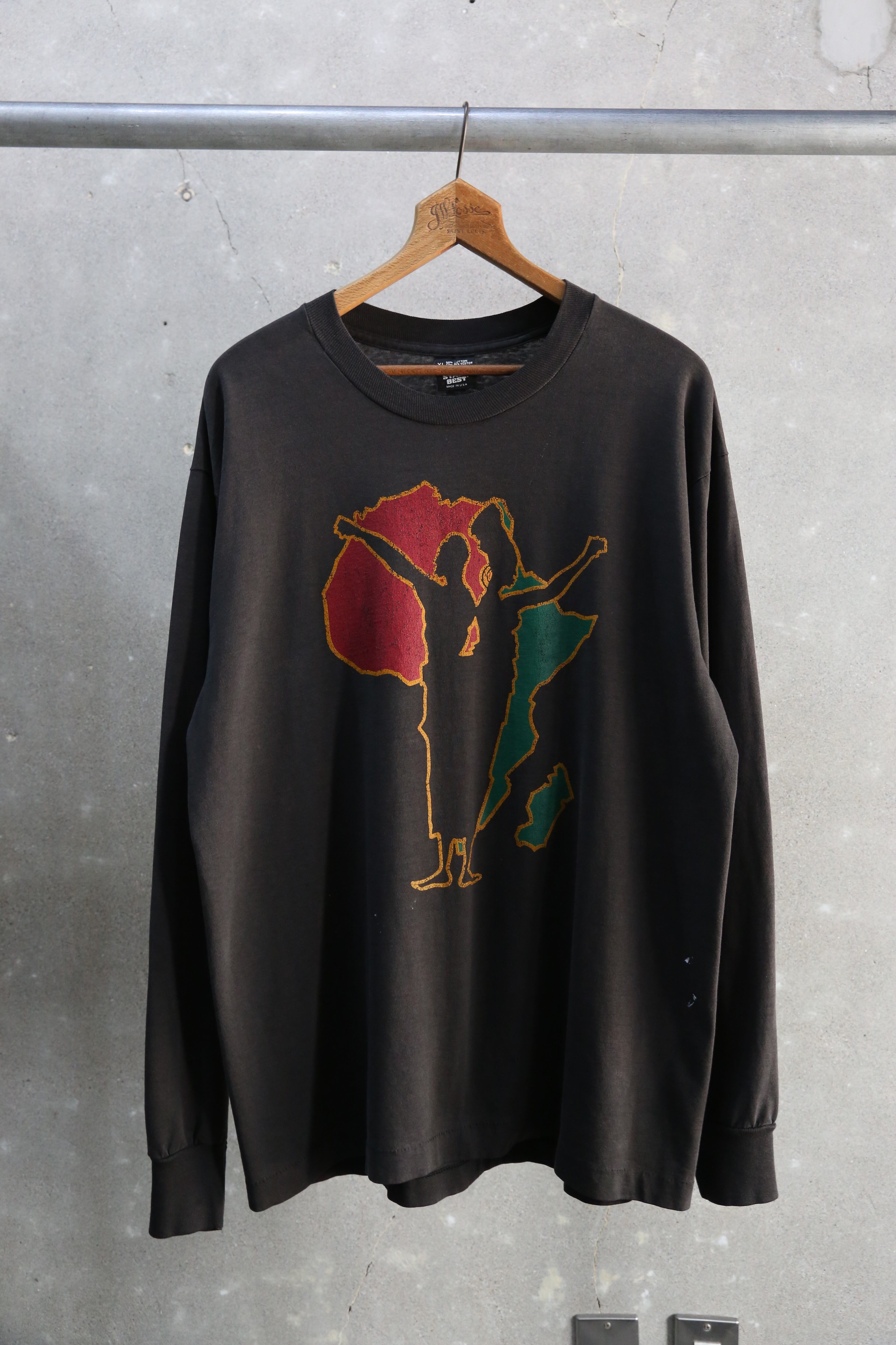 90~00s【ASAT】Tribal Camouflage L/S T-Shirt USA製 | the Holic