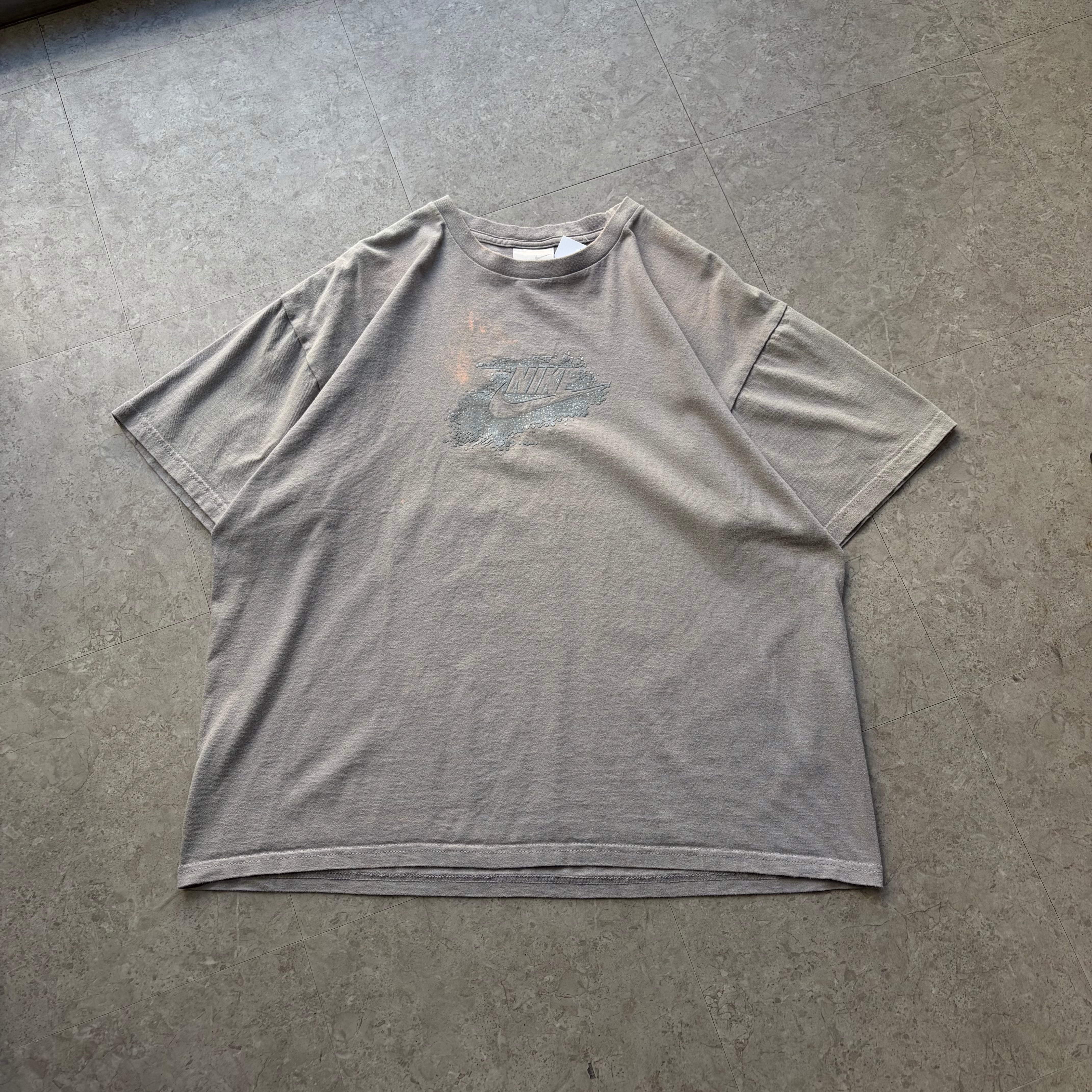 ~00s NIKE logo design "rubber print" T-shirt【仙台店】