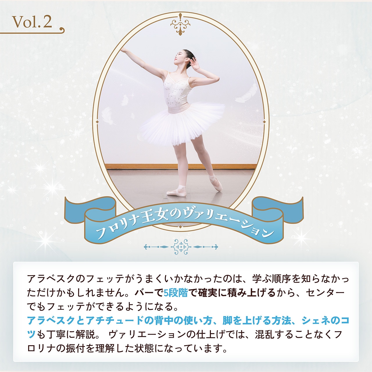 【 3本セット】ステップアップBalletレッスン Vol.1〜3