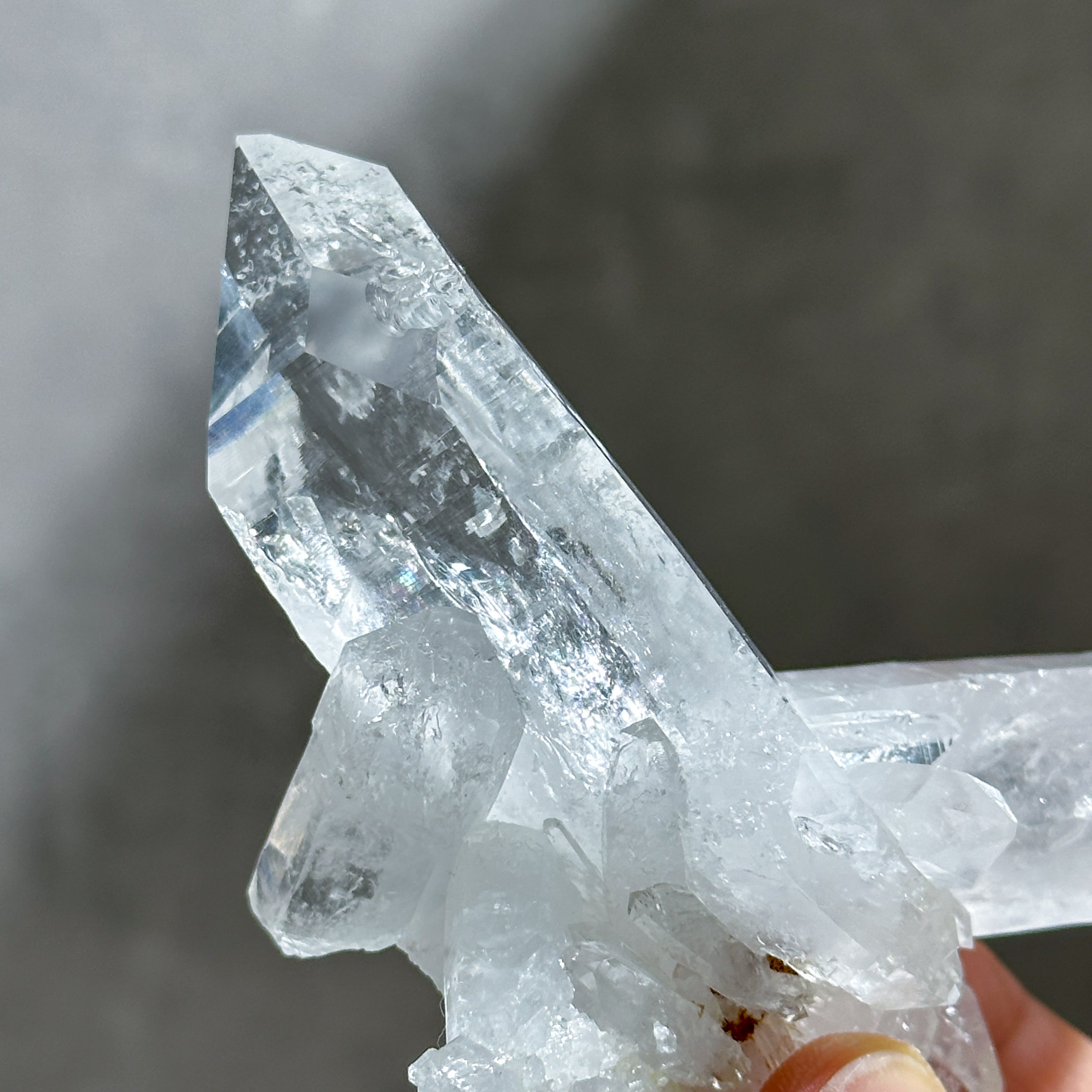 コロンビア産　レムリアンクォーツ　天然石　置物　インテリア コロンビアンレムリアンクォーツ 原石74◇ Colombian Lemurian Quartz