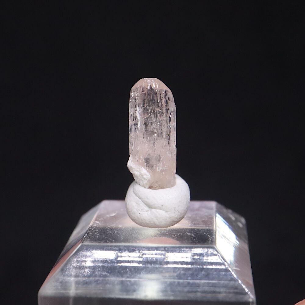 天然石 超レア！ピンクトパーズ 0.4g 原石 TZ431 鉱物 パワーストーン