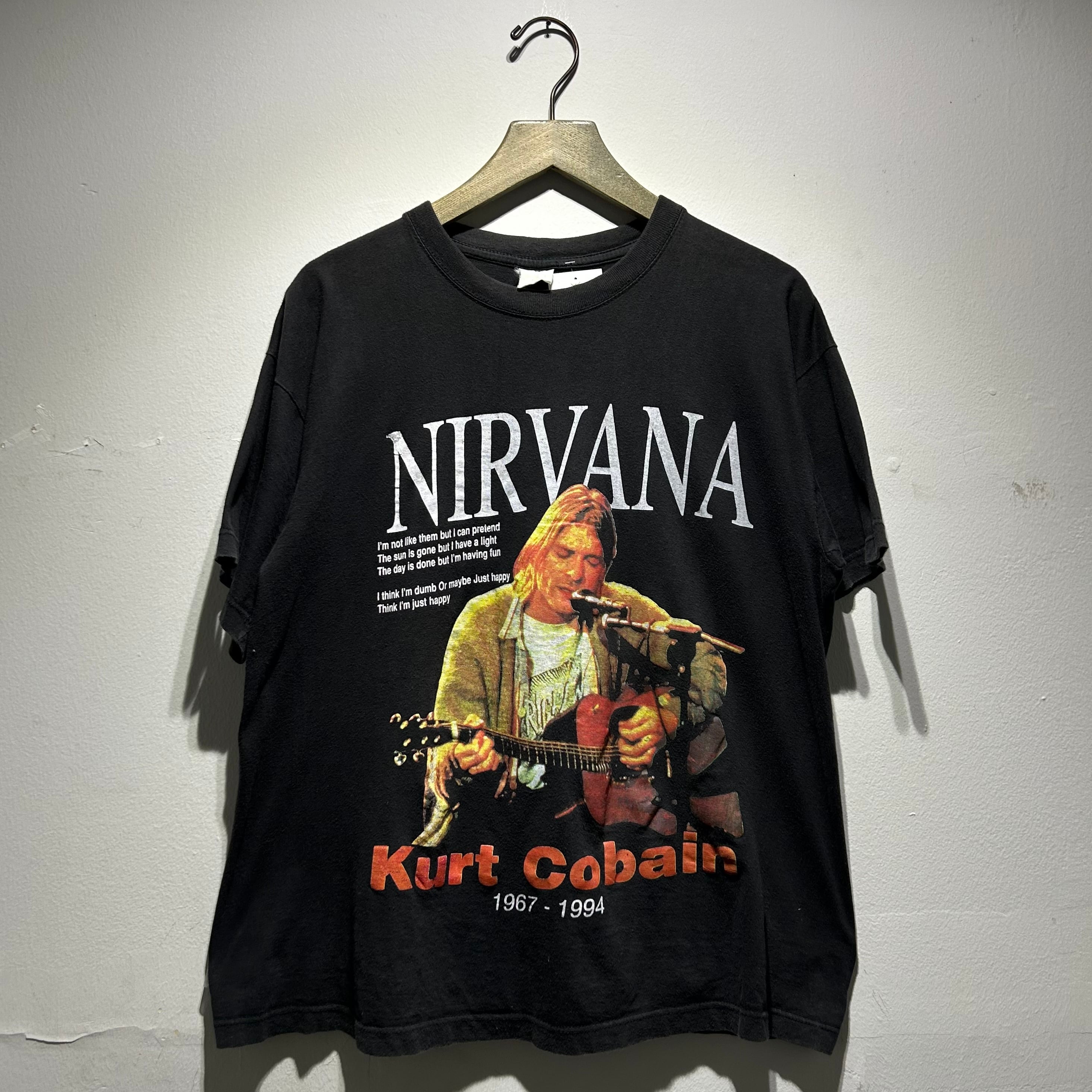 90s Bootleg KURT COBAIN "追悼"T-shirt【仙台店】