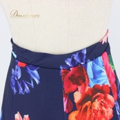 社交ダンス 衣装 スタンダード スカート レッスンウェア Leirena レイリーナ 青 赤 水色 ブルー系 レッド系 花柄 練習着 グリーン系 緑 社交ダンス スカート フラワープリント おしゃれ レッスン用 ダンスウェア 女性用 軽やか 柔らかい コーディネートしやすい 伸縮性 カジュアル トレーニング フェミニン 84cm 総丈 ウエスト31cm~ ポリエステル ポリウレタン すっきり 練習着 使いやすい