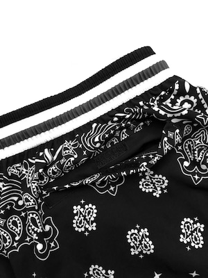 Zip Shorts / paisley