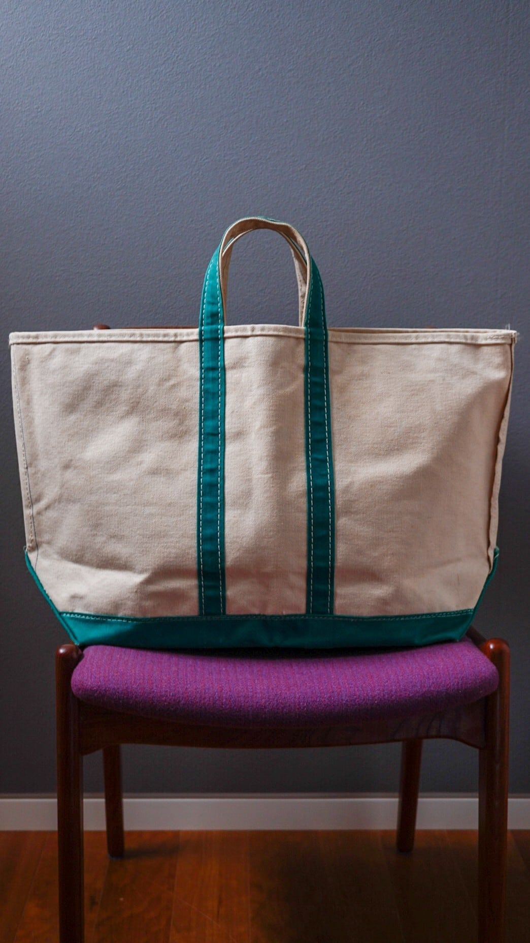 1980s】L.L.BEAN エルエルビーン BOAT AND TOTE キャンバス バッグ