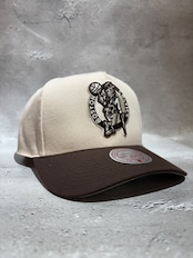 Mitchell&Ness/ミッチェルアンドネス NBA ボストン・セルティックスキャップ クリーム