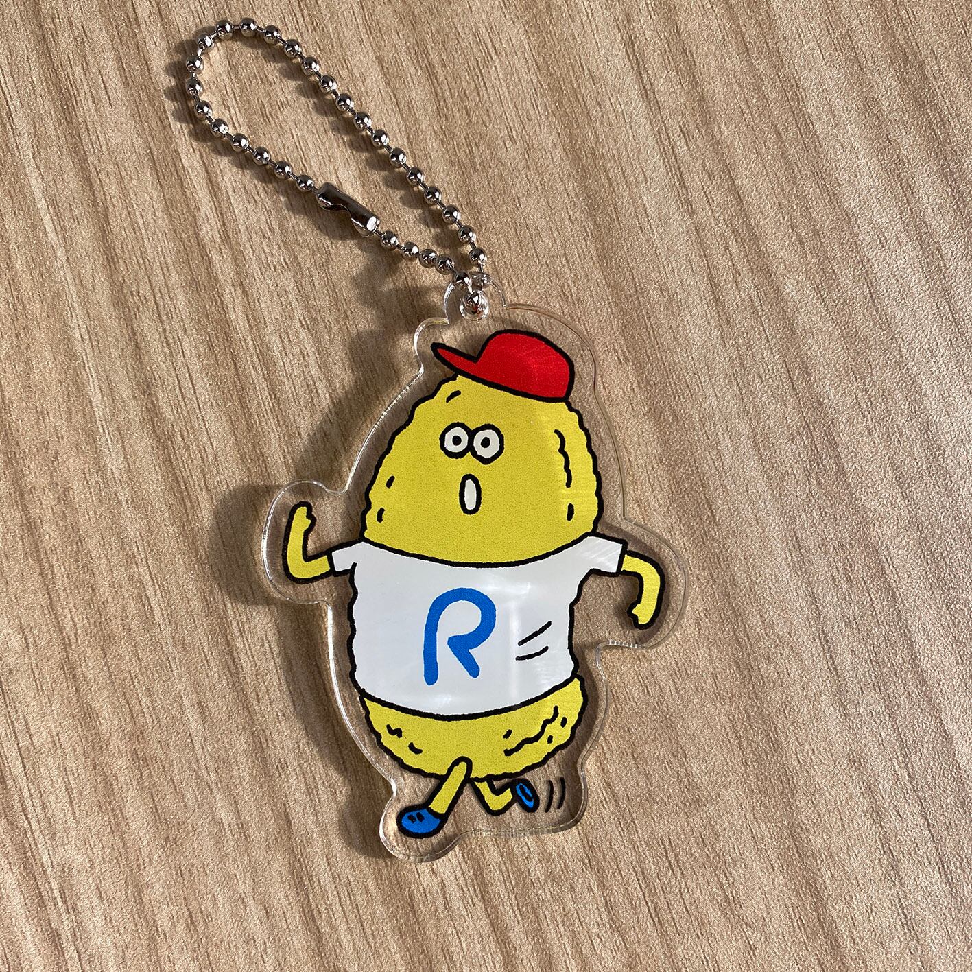 ヤタッペ　キーホルダー じゃこ天 ヤスタカ君 キーホルダー | RUNSICK