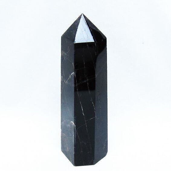 モリオン 黒水晶 六角柱 ポイント 一点物 152-4095