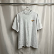 90s USA ジョーク メッセージ 犬 アニマル 両面プリント シングルステッチ Tシャツ XL