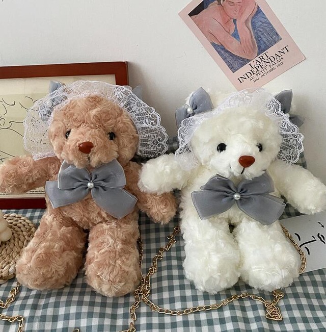 ぬいぐるみミニショルダーバッグ