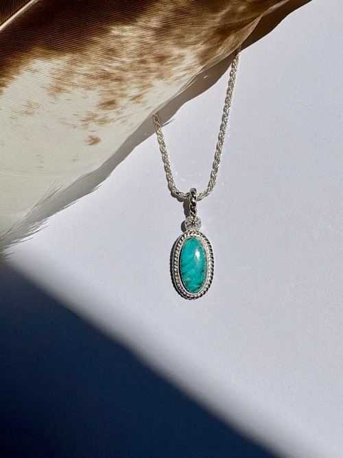 Turquoise Mountain pendant top