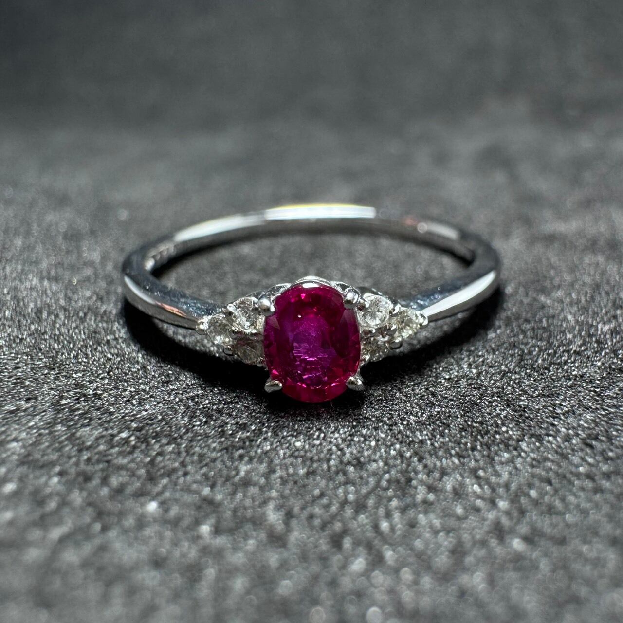 Pt950 0.34ct ルビー ダイヤモンドリング | カオキ | 日本最大級の品