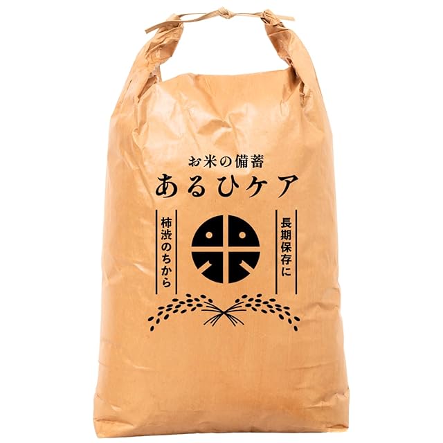 米の備蓄】あるひケア柿渋撥水米袋10kg 3枚入り | STAR TRAIN
