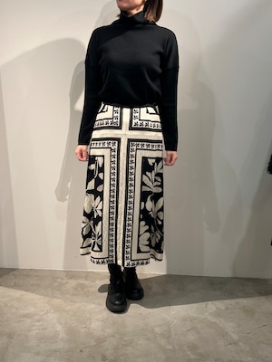 VICTORYハイネックニット(ブラック)