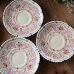 Cauldon Pink Floral||コウルドン 優美なピンクの花々 アンティーク カップ&ソーサー 6客セット thumbnail 5