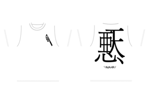 メンカラ  フェスTシャツ  爆裂kikiちゃん Ver　