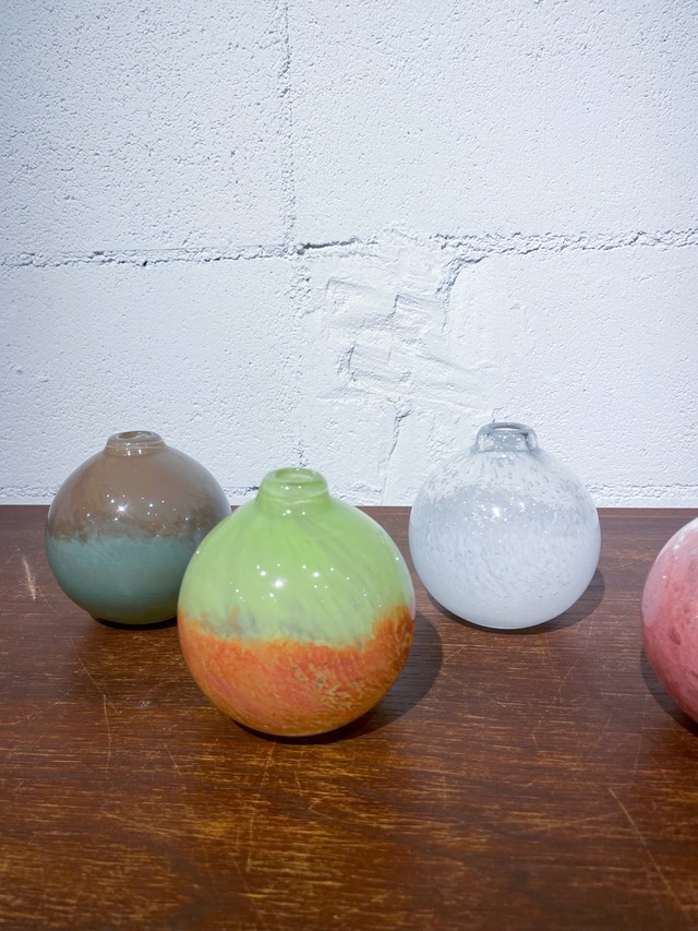 花瓶　objet glass vases 010
