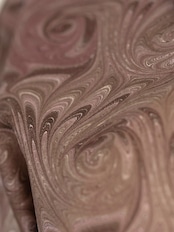 「夢香唐草 — chocola à la folie」風花柄〜セオアルファ 浴衣・夏着物・単衣