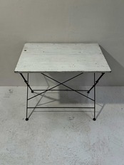 白天板の折りたたみロッドテーブル