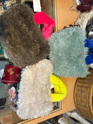 クー バイカラーボアバッグ 2553111046