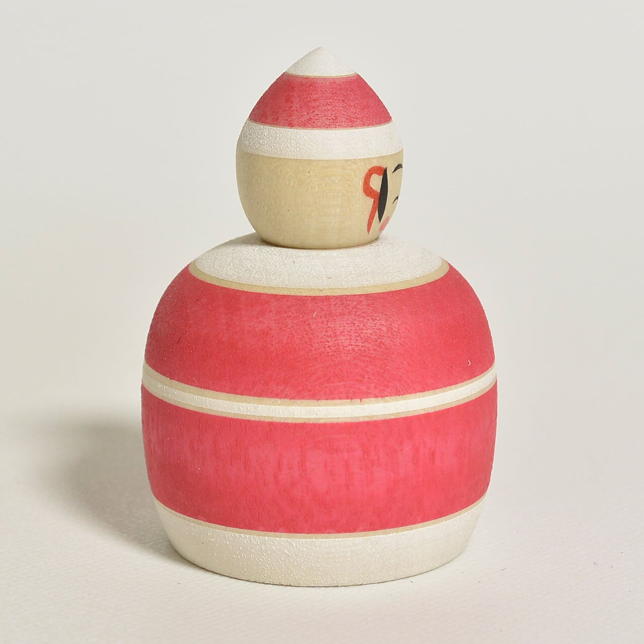 クリスマスえじこちゃんこけし 約1.5寸 約4.5cm 鈴木明 工人（作並系