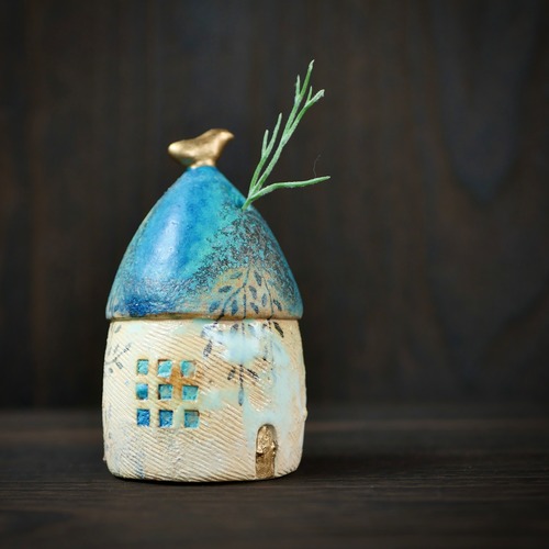 小鳥と青色のおうち no.57　