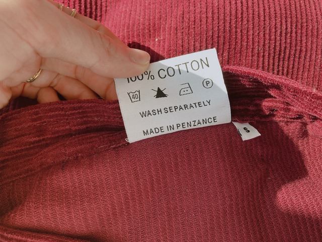 ENGLAND corduroy NEWLYN SMOCKS