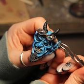SATANIC RIDERS NumberBolt /Abyss Blue