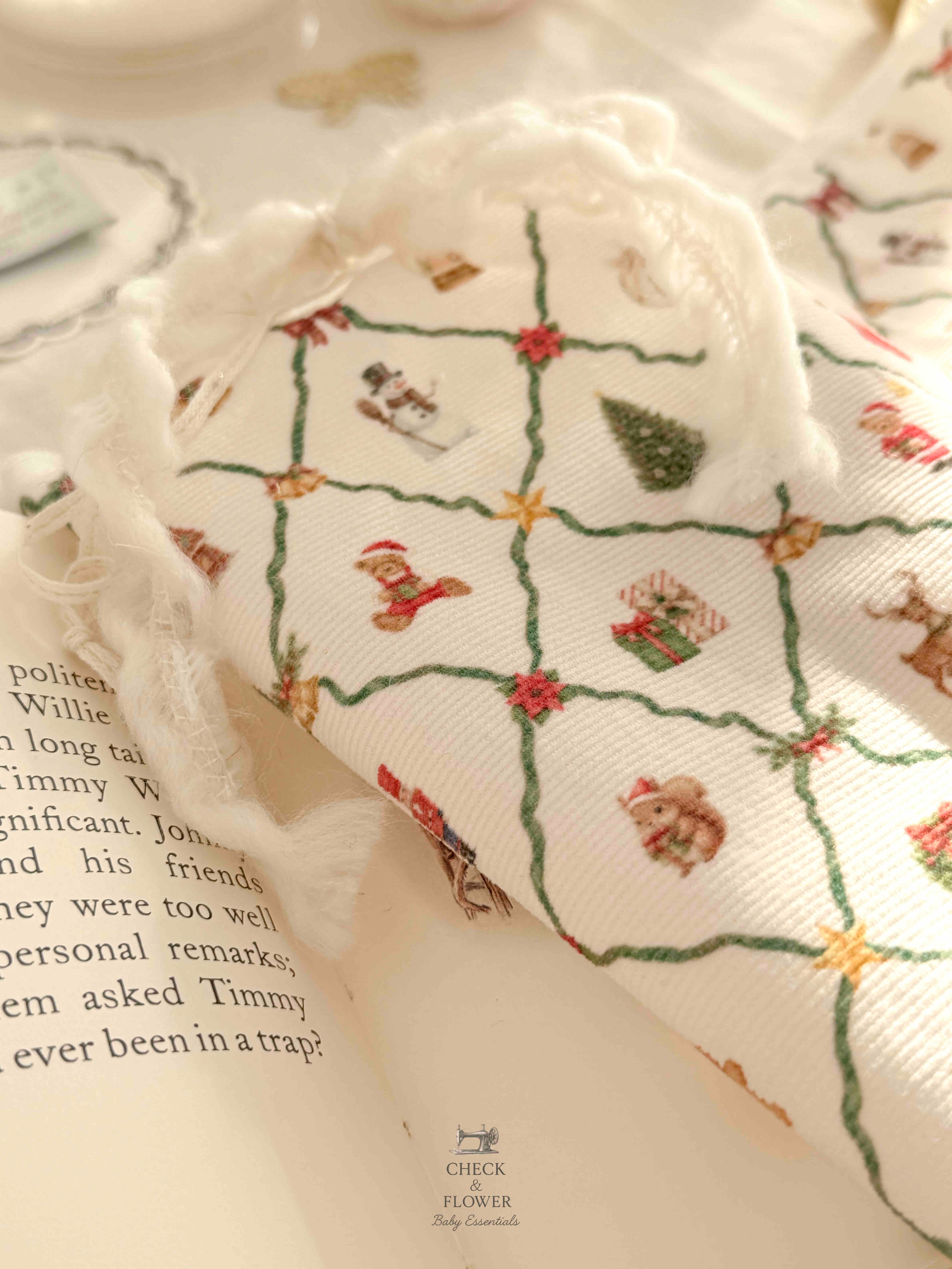 【終了】マイノエル クリスマス　コーデュロイ生地25FW