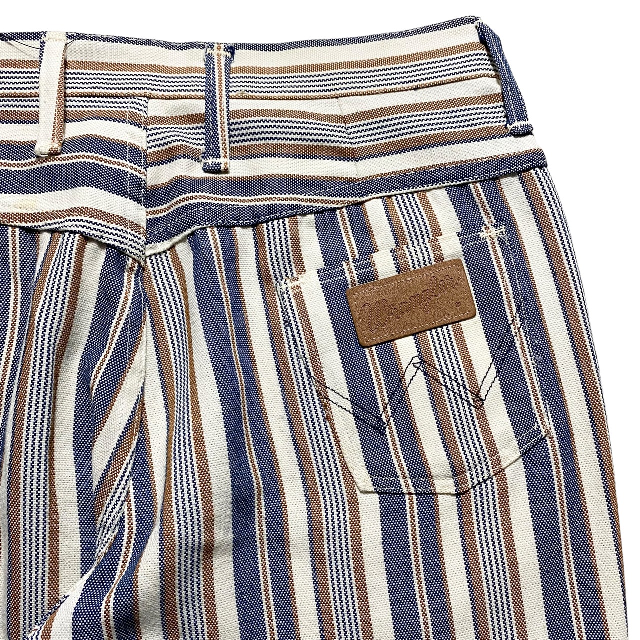 vintage 1970’s WRANGLER stripe flair pants